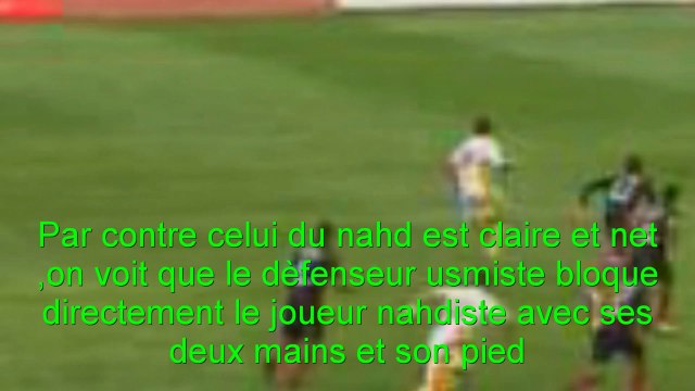 Algerie (Usma 2-0 Nahd ( Incompètence ou corruption monsieur Benouza _ )