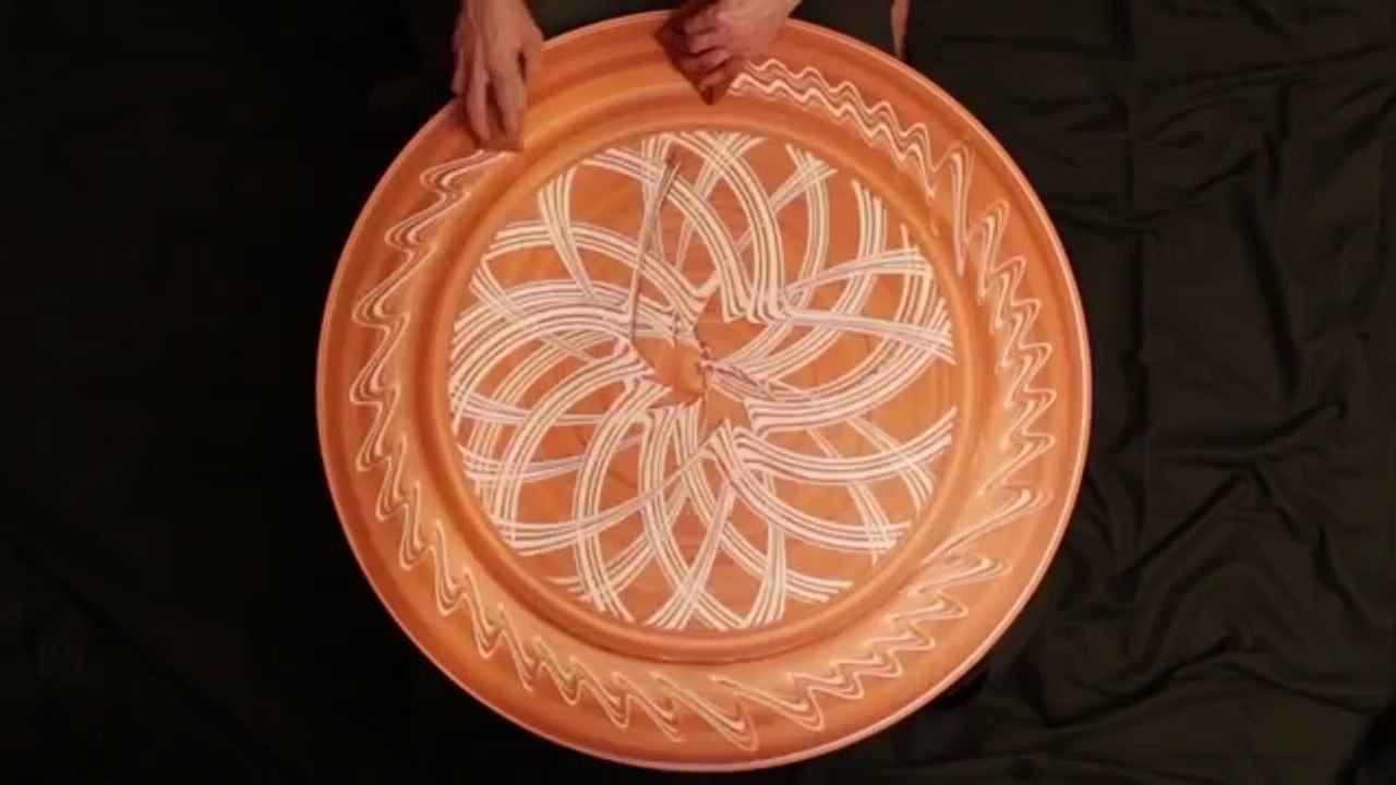 Une roue d'argile et des Mandalas