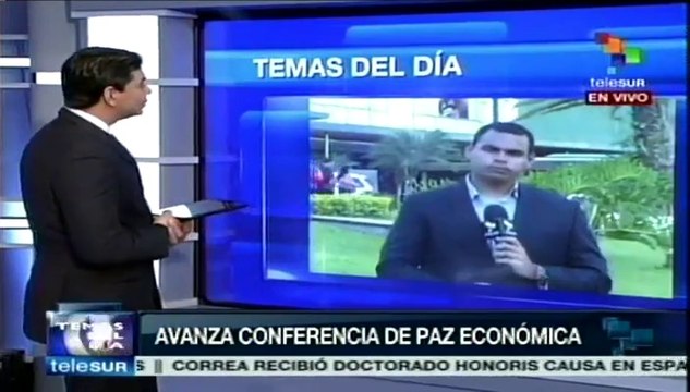 Venezuela: gobierno y empresarios reunidos para mejorar economía