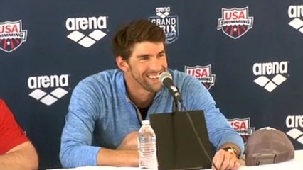 Phelps says his return to swimming "incredible"