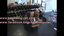Lying Barbell Curl On Incline bench