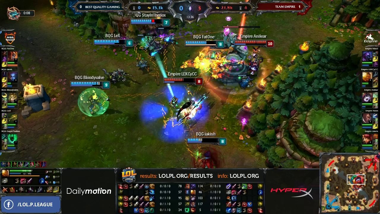 Empire vs BQG game 2 ENG