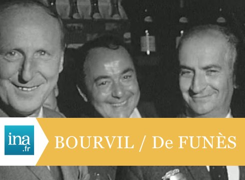 Bourvil et Louis de Funès le vin de la grande vadrouille - Archive INA