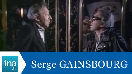 Serge Gainsbourg répond à Gainsbarre - Archive INA