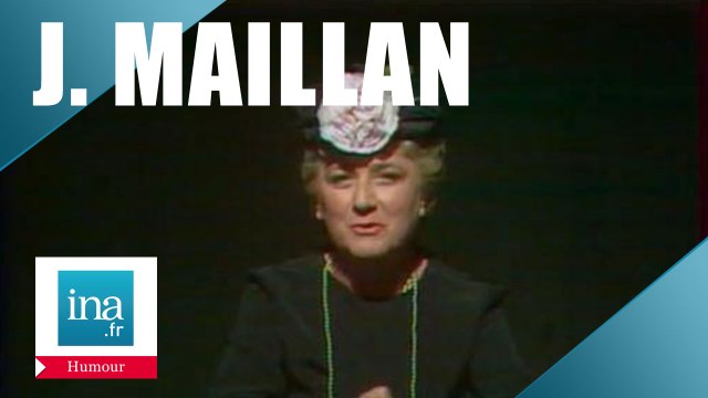 Jacqueline Maillan La conférencière - Archive INA