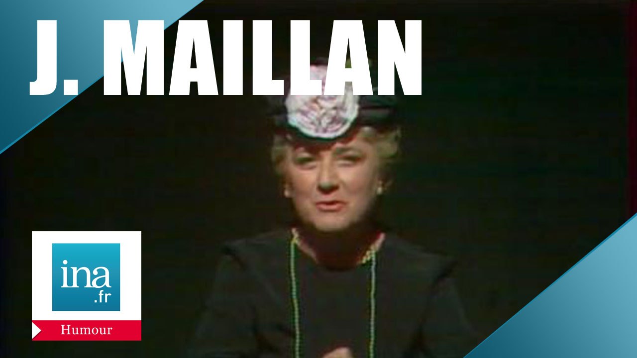 Jacqueline Maillan "La conférencière" - Archive INA