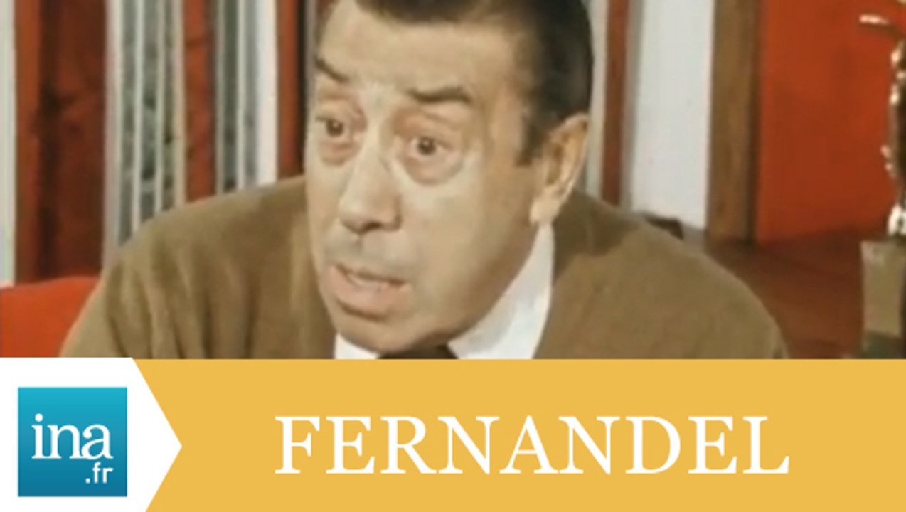 Fernandel 'J'ai dû interrompre le tournage du dernier 'Don Camillo' - Archive INA