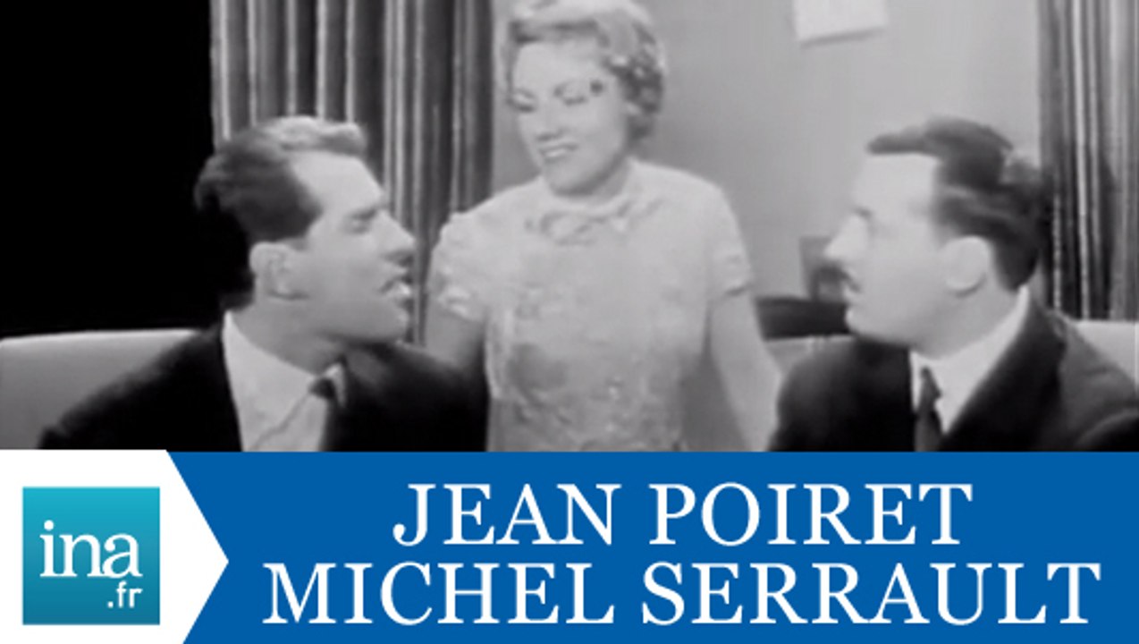 Jean Poiret et Michel Serrault "Les enfants font la loi"