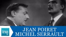 Michel Serrault et Jean Poiret 