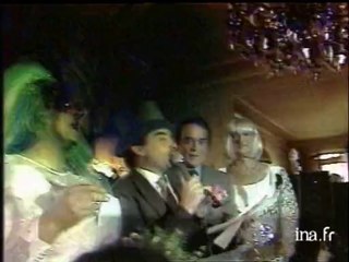 Mariage Coluche - Le Luron