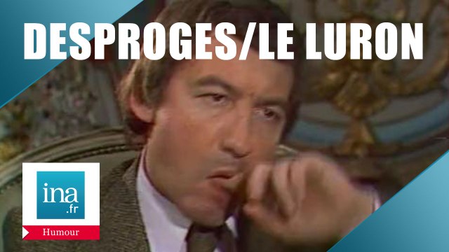 Pierre Desproges et Thierry Le Luron Les voeux du Président au coin du feu - Archive INA