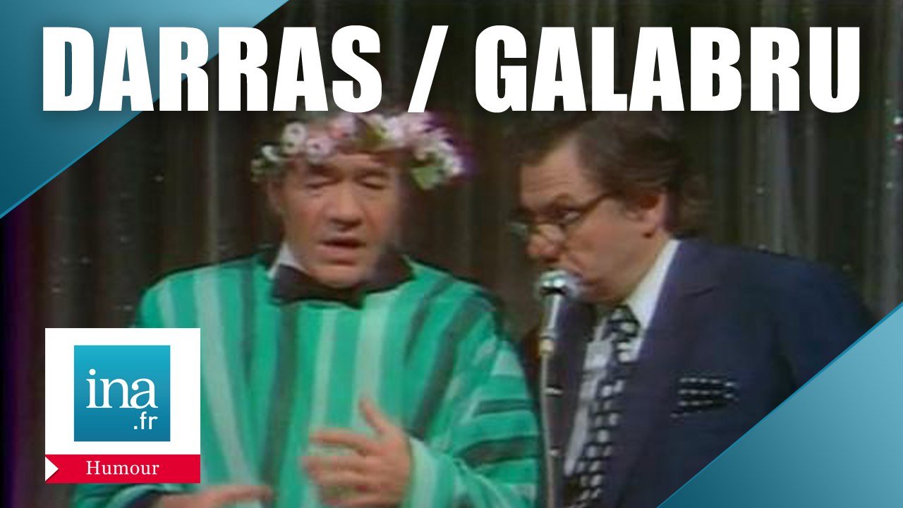 Jean-Pierre Darras et Michel Galabru "Les cabots" | Archive INA