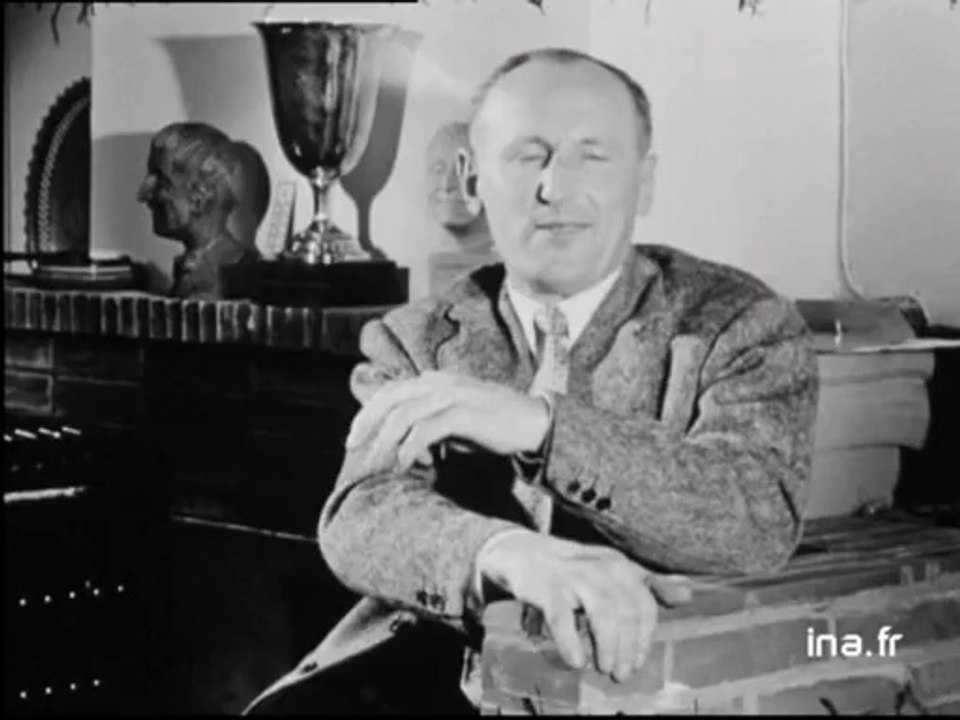 NB/chez lui:   itv BOURVIL parle de JEAN GABIN....