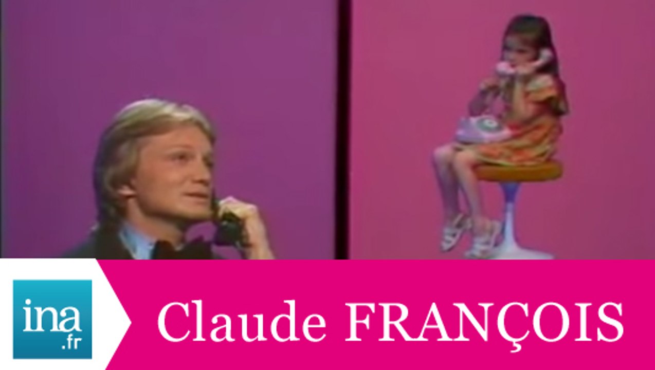 Claude François 'Le téléphone pleure' (live officiel) - Archive INA