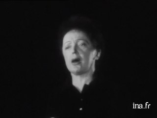 Edith Piaf, "Non, je ne regrette rien"