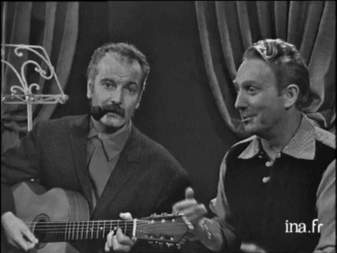Duo Charles TRENET Georges BRASSENS Vous êtes jolie