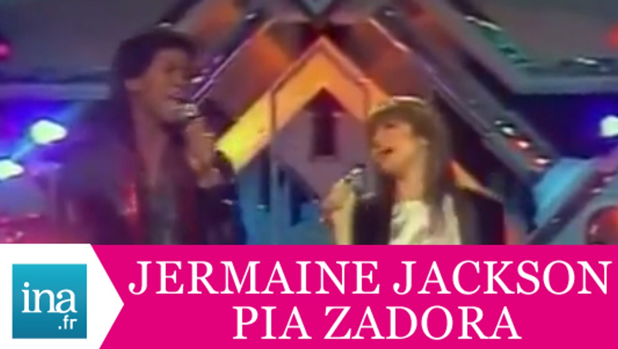 Jermaine Jackson Pia Zadora "When the rain begins to fall" (live officiel) - Archive INA