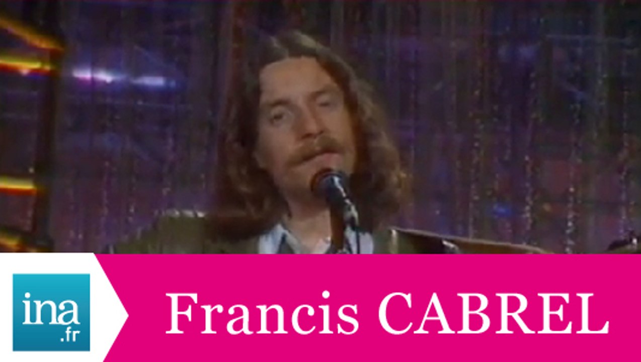 Francis Cabrel "L'encre de tes yeux" (live officiel) - Archive INa