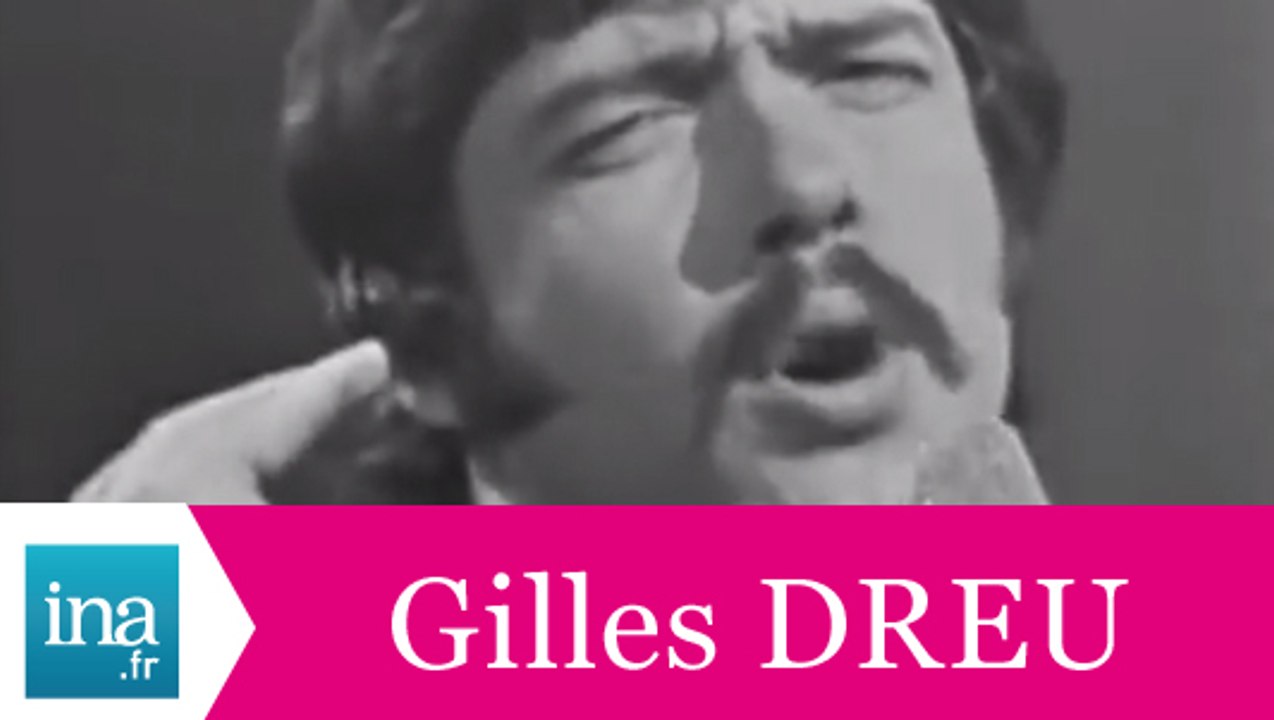 Gilles Dreu "Alouette"  (live officiel) - Archive INA
