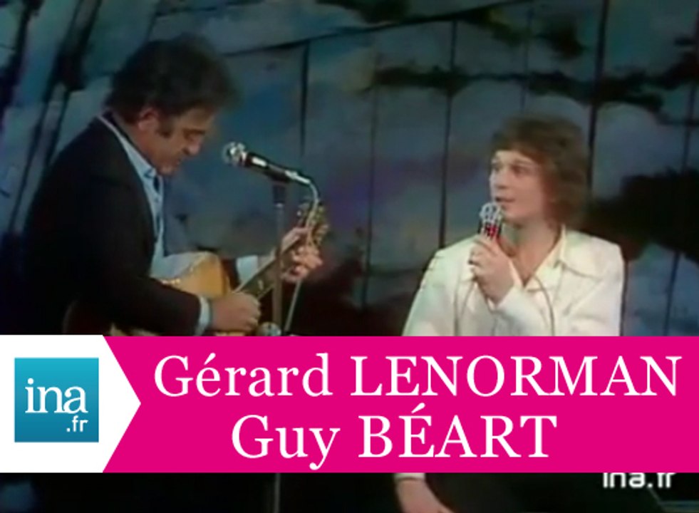 Guy Béart et Gérard Lenorman "La ballade des gens heureux" (live) - Archive INA