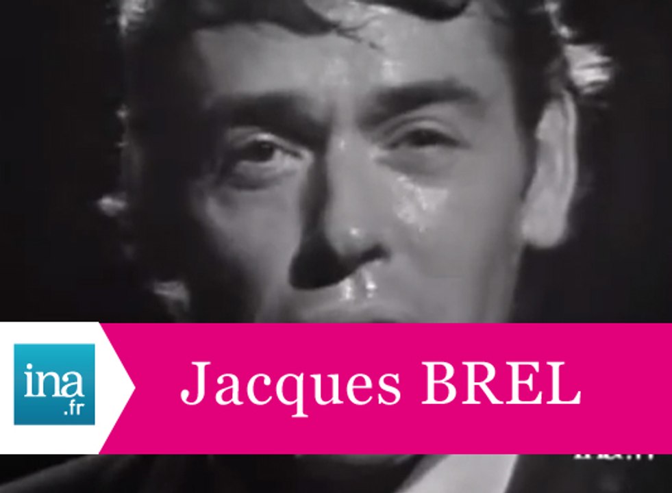 Jacques Brel "Jef" (live officiel) - Archive INA
