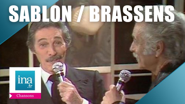 Jean Sablon et Georges Brassens Paris, tu n'as pas changé (live officiel) | Archive INA