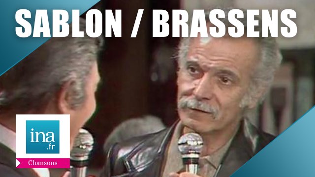Jean Sablon et Georges Brassens Mon village au clair de lune (live officiel) | Archive INA