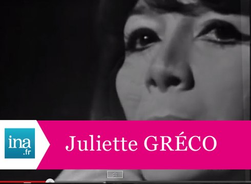 Juliette Gréco Le petit bal perdu (live officiel) - Archive INA