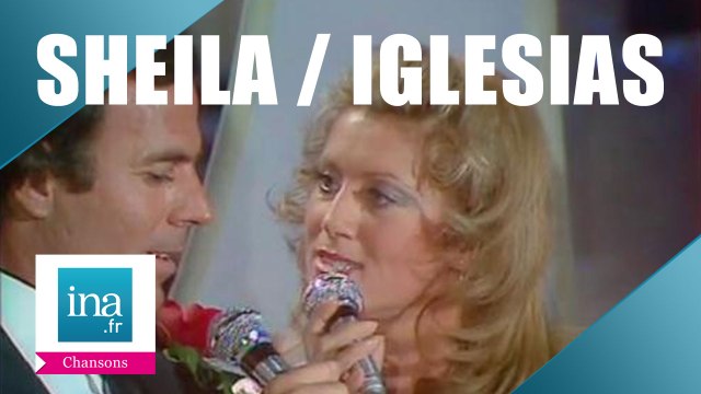 Julio Iglesias et Sheila Vaya con Dios mi vida (live officiel) - Archive INA