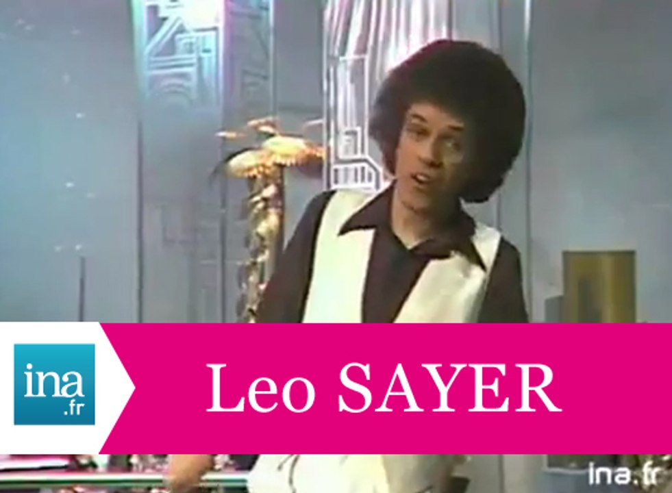 Leo Sayer "You make me feel like dancing" (live) - Archive INA