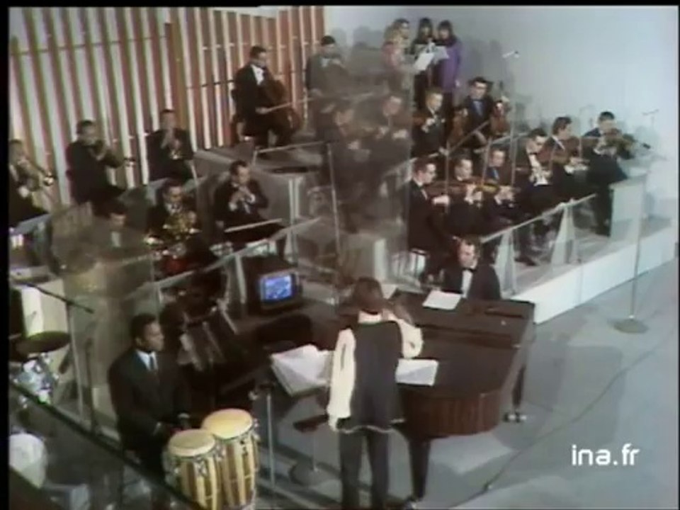 L'orchestre de Jean Morlier pour le générique de début d'émission