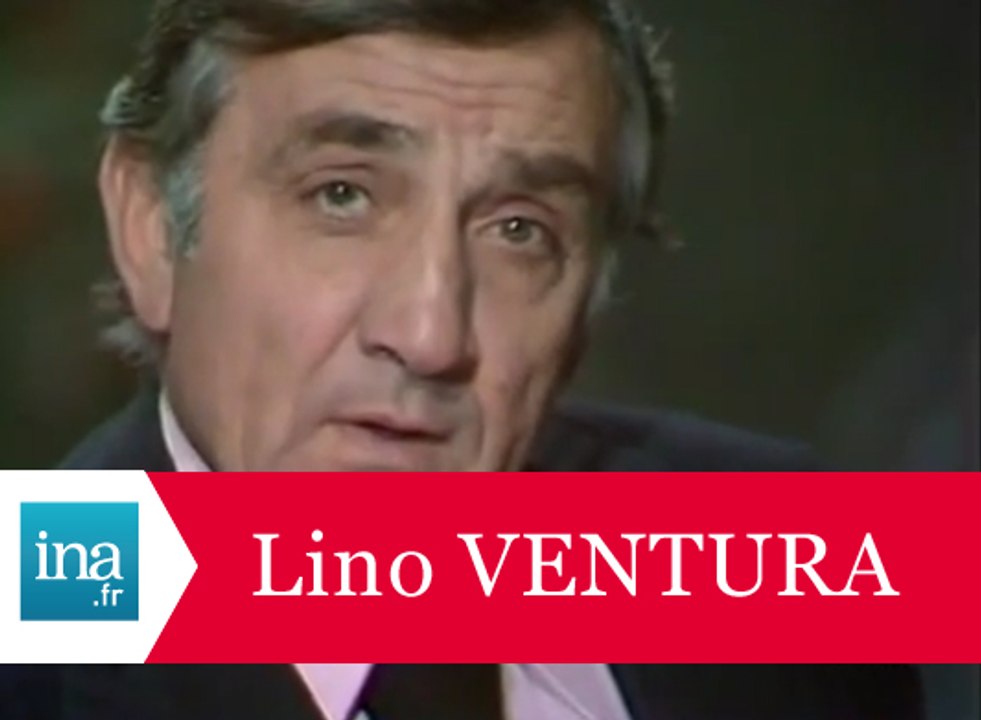 Lino Ventura raconte "Sa jeunesse" de Charles Aznavour - Archive vidéo INA