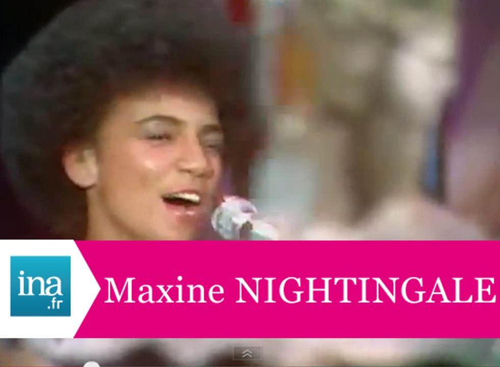 Maxine Nightingale "Right back where we started from" (live officiel) - Archive INA