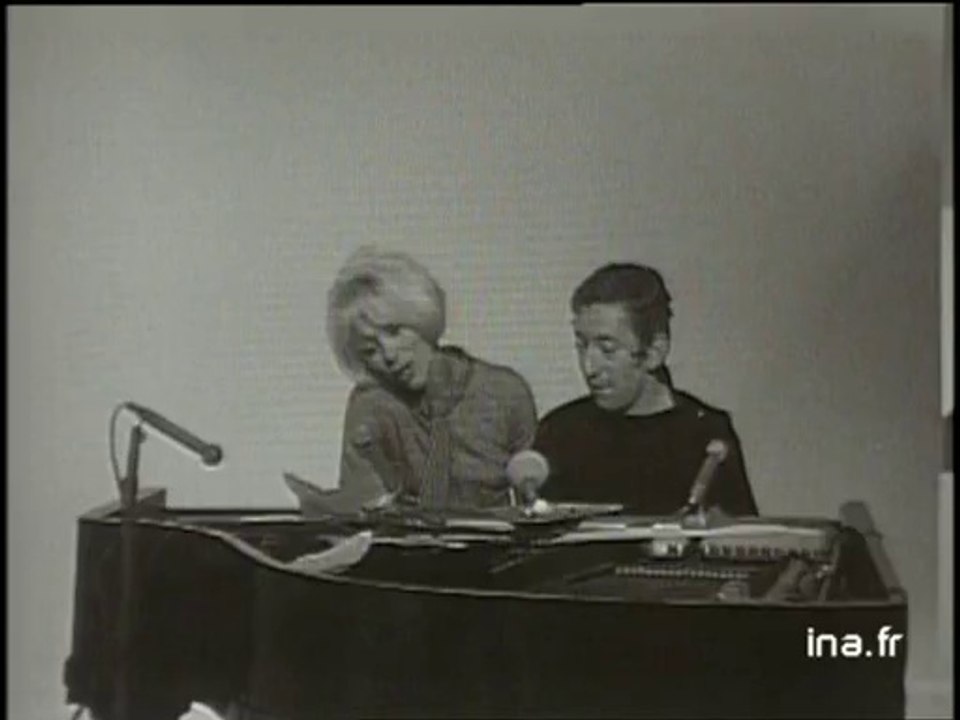 Serge Gainsbourg et Mireille Darc "Ouvrez les guillemets, fermez les guillemets"
