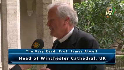 The Very Revd. Prof. James Atwell, Head of Winchester Cathedral, UK