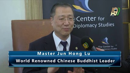 Master Jun Hong Lu, World Renowned Chinese Buddhist Leader