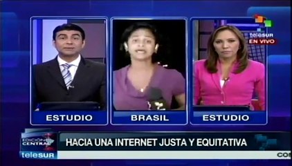 "Net Mundial" discute necesidad de romper hegemonía de EEUU en la web