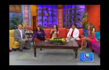 Ximena Cordoba Hot Legs Tight Dress 4-23-14