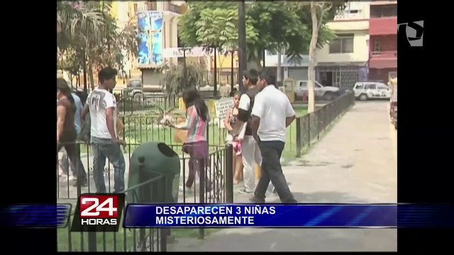Padres buscan desesperadamente a tres menores desaparecidas en Lurín