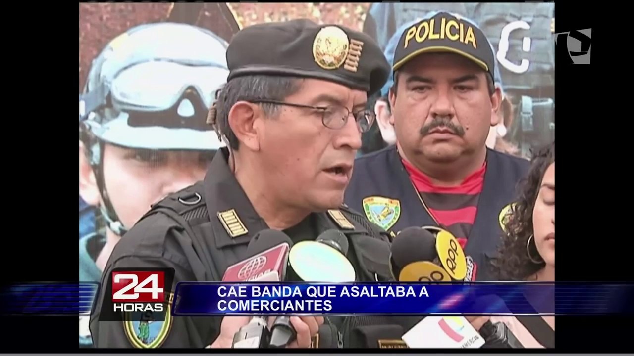 Ate Vitarte: capturan a dos avezados delincuentes que asaltaban a comerciantes