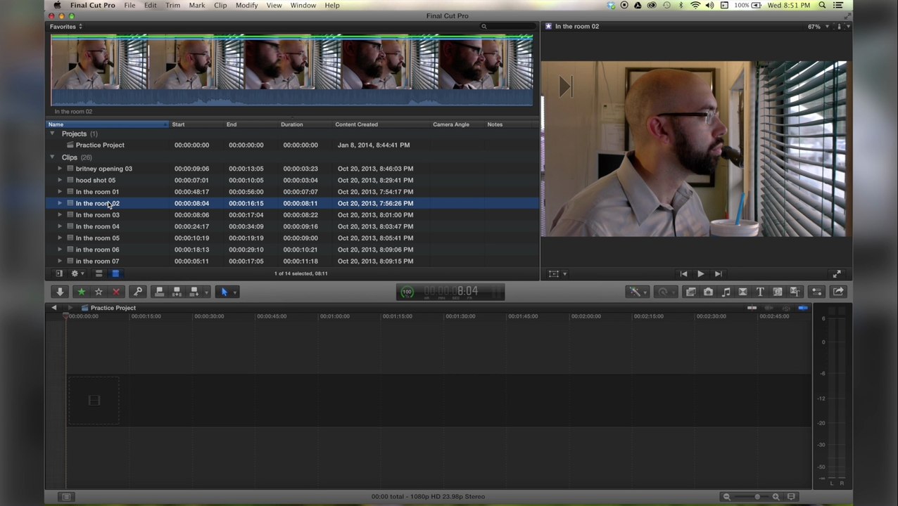 Many Ways to Import in Final Cut Pro (fcpx)