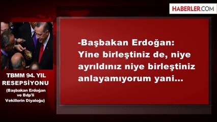 Başbakan ile BDP'liler Arasında Esprili Sohbet