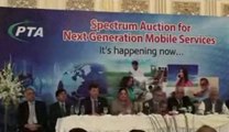 PTA Chairman announces winner of 3G & 4G licenses