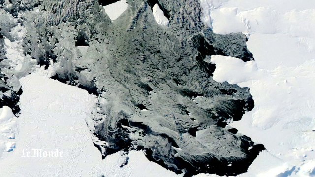 Un iceberg géant à la dérive en Antarctique