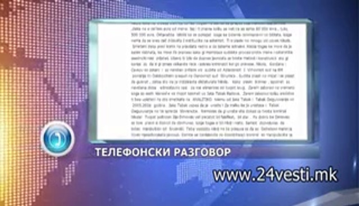 IZJAVA TELEFONSKA SO ZAGORAC TUMBOVSKI