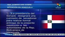 Senado dominicano respalda al Gobierno de Nicolás Maduro