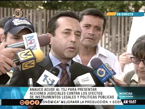 Anauco introdujo recurso de nulidad contra Ley de Precios Justos ante el TSJ