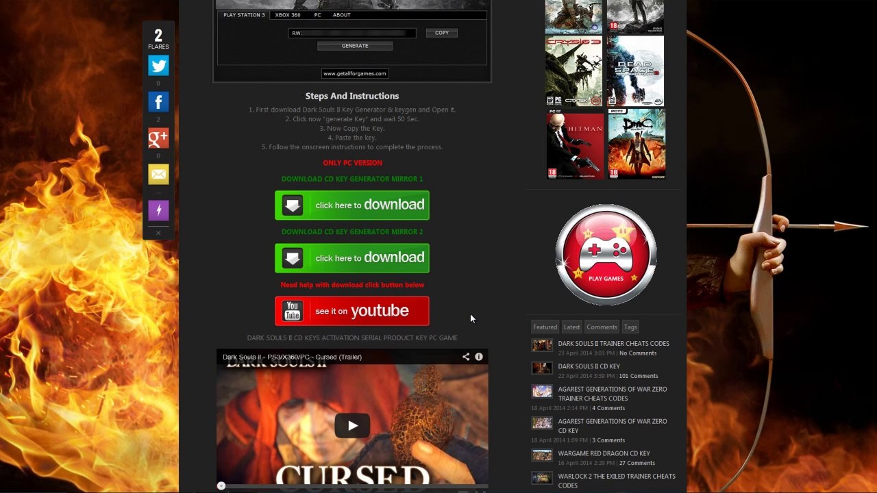 Dark Souls 2 CD Key