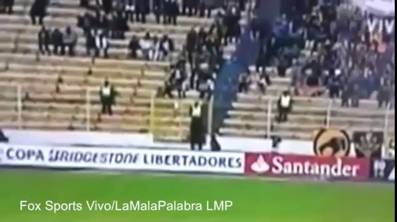 Un fameux fantome en Bolivie dans le stade ?