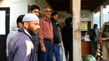 Low voter turnout in Kashmir over poll boycott call